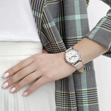  Shop Authentic Tommy Hilfiger Blake Chronograph Silver Dial Pink Leather Strap Watch For Women - 1781906 - Luxxuri