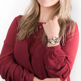  Shop Authentic Tommy Hilfiger Blake Chronograph Rose Gold Dial Rose Gold Mesh Bracelet Watch For Women - 1781907 - Luxxuri