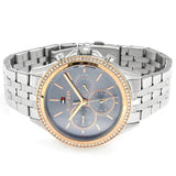  Shop Authentic Tommy Hilfiger Ari Diamonds Blue Dial Silver Steel Strap Watch for Women - 1781976 - Luxxuri
