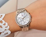  Shop Authentic Tommy Hilfiger Ari Diamonds Silver Dial Rose Gold Steel Strap Watch for Women - 1781978 - Luxxuri