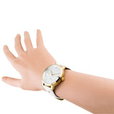  Shop Authentic Tommy Hilfiger Brooklyn Quartz White Dial White Leather Strap Watch for Women - 1782018 - Luxxuri