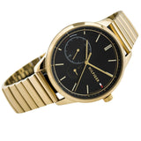  Shop Authentic Tommy Hilfiger Brooke Black Dial Gold Steel Strap Watch for Women  - 1782019 - Luxxuri