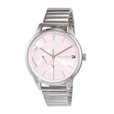  Shop Authentic Tommy Hilfiger Brooke Pink Dial Silver Steel Strap Watch for Women - 1782020 - Luxxuri