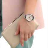  Shop Authentic Tommy Hilfiger Brooke Pink Dial Silver Steel Strap Watch for Women - 1782020 - Luxxuri