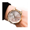  Shop Authentic Tommy Hilfiger Brooke Quartz White Dial Cream Leather Strap Watch for Women  - 1782022 - Luxxuri