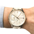  Shop Authentic Tommy Hilfiger Brooke Quartz White Dial Cream Leather Strap Watch for Women  - 1782022 - Luxxuri