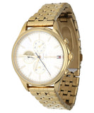  Shop Authentic Tommy Hilfiger Whitney Chronograph Quartz Mother of Pearl White Dial Gold Steel Strap Watch For Women - 1782121 - Luxxuri