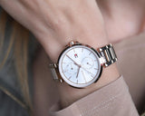  Shop Authentic Tommy Hilfiger Angela Quartz White Dial Rose Gold Steel Strap Watch for Women - 1782124 - Luxxuri