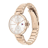  Shop Authentic Tommy Hilfiger Angela Quartz White Dial Rose Gold Steel Strap Watch for Women - 1782124 - Luxxuri