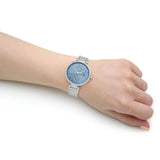  Shop Authentic Tommy Hilfiger Angela Blue Dial Silver Steel Strap Watch for Women - 1782126 - Luxxuri