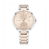 Shop Authentic Tommy Hilfiger Angela Chronograph Pink Dial Two Tone Steel Strap Watch for Women - 1782127 - Luxxuri