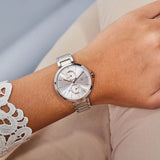  Shop Authentic Tommy Hilfiger Angela Chronograph Pink Dial Two Tone Steel Strap Watch for Women - 1782127 - Luxxuri