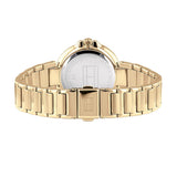  Shop Authentic Tommy Hilfiger Angela White Dial Gold Steel Strap Watch for Women - 1782128 - Luxxuri