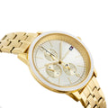  Shop Authentic Tommy Hilfiger Madison Quartz Gold Dial Gold Steel Strap Watch For Women - 1782189 - Luxxuri