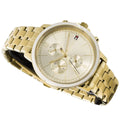  Shop Authentic Tommy Hilfiger Madison Quartz Gold Dial Gold Steel Strap Watch For Women - 1782189 - Luxxuri