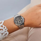  Shop Authentic Tommy Hilfiger Haven Chronograph Quartz Grey Dial Grey Steel Strap Watch For Women - 1782196 - Luxxuri