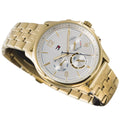  Shop Authentic Tommy Hilfiger Harper Chronograph White Dial Gold Steel Strap Watch For Women - 1782223 - Luxxuri