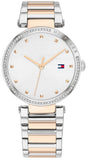  Shop Authentic Tommy Hilfiger Lynn Quartz White Dial Two Tone Steel Strap Watch For Women - 1782236 - Luxxuri
