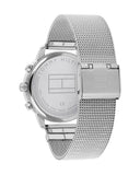 Shop Authentic Tommy Hilfiger Blake Diamonds Silver Dial Silver Mesh Bracelet Watch for Women - 1782301 - Luxxuri