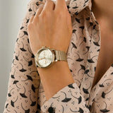  Shop Authentic Tommy Hilfiger Blake Quartz Gold Dial Gold Mesh Bracelet Watch for Women - 1782302 - Luxxuri