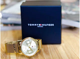  Shop Authentic Tommy Hilfiger Blake Quartz Gold Dial Gold Mesh Bracelet Watch for Women - 1782302 - Luxxuri