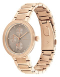 Shop Authentic Tommy Hilfiger Joy Chronograph Gold Dial Gold Steel Strap Watch For Women - 1782533 - Luxxuri
