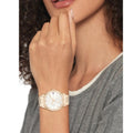 Shop Authentic Tommy Hilfiger Monica Quartz White Dial Gold Steel Strap Watch For Women - 1782593 - Luxxuri
