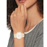  Shop Authentic Tommy Hilfiger Monica Quartz White Dial Gold Steel Strap Watch For Women - 1782593 - Luxxuri