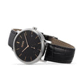  Shop Authentic Hugo Boss Corporal Black Dial Black Leather Strap Watch for Men - 1513638 - Luxxuri