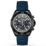  Shop Authentic Hugo Boss Energy Chronograph Grey Dial Green Rubber Strap Watch For Men - 1513972 - Luxxuri