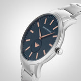  Shop Authentic Emporio Armani Renato Blue Dial Silver Steel Strap Watch For Men - AR11137 - Luxxuri
