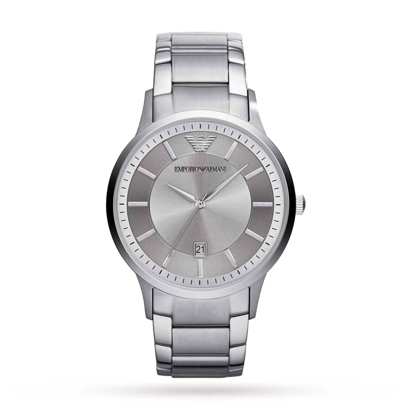  Shop Authentic Emporio Armani Renato Quartz Silver Dial Silver Steel Strap Watch For Men - AR11189 - Luxxuri