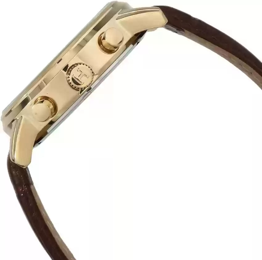  Shop Authentic Tommy Hilfiger Harrison White Dial Brown Leather Strap Watch for Men - 1790874 - Luxxuri