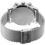  Shop Authentic Tommy Hilfiger Harrison Quartz Grey Dial Silver Mesh Bracelet Watch for Men - 1790877 - Luxxuri