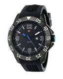  Shop Authentic Tommy Hilfiger Sport Multifunction Black Dial Black Rubber Strap Watch for Men - 1790983 - Luxxuri