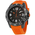  Shop Authentic Tommy Hilfiger Cole Black Dial Orange Rubber Strap Watch for Men - 1790985 - Luxxuri