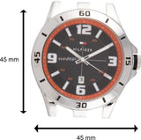  Shop Authentic Tommy Hilfiger Drew Black Dial Black Rubber Strap Watch for Men - 1791064 - Luxxuri