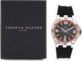  Shop Authentic Tommy Hilfiger Drew Black Dial Black Rubber Strap Watch for Men - 1791064 - Luxxuri