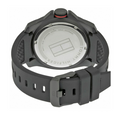  Shop Authentic Tommy Hilfiger Windsurf Black Dial Black Rubber Strap Watch for Men- 1791114 - Luxxuri