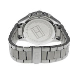 Shop Authentic Tommy Hilfiger Luke Quartz Black Dial Silver Steel Strap Watch for Men - 1791120 - Luxxuri
