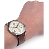  Shop Authentic Tommy Hilfiger Jake Multifunction White Dial Brown Leather Strap Watch for Men - 1791230 - Luxxuri