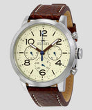  Shop Authentic Tommy Hilfiger Jake Multifunction White Dial Brown Leather Strap Watch for Men - 1791230 - Luxxuri
