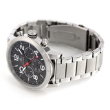  Shop Authentic Tommy Hilfiger Jake Chronograph Black Dial Silver Steel Strap Watch for Men - 1791234 - Luxxuri