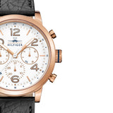  Shop Authentic Tommy Hilfiger Jake Multifunction White Dial Black Leather Strap Watch for Men - 1791236 - Luxxuri