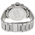  Shop Authentic Tommy Hilfiger Jackson Quartz Black Dial Silver Steel Strap Watch for Men - 1791243 - Luxxuri