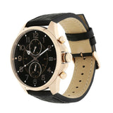  Shop Authentic Tommy Hilfiger Dean Chronograph Quartz Black Dial Black Leather Strap Watch for Men - 1791273 - Luxxuri