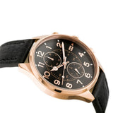  Shop Authentic Tommy Hilfiger Dean Chronograph Quartz Black Dial Black Leather Strap Watch for Men - 1791273 - Luxxuri
