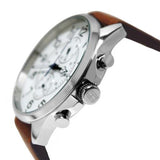  Shop Authentic Tommy Hilfiger Dean Quartz Multifunction White Dial Brown Leather Strap Watch for Men - 1791274 - Luxxuri