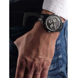  Shop Authentic Tommy Hilfiger Keagan Quartz Grey Dial Black Leather Strap Watch for Men - 1791289 - Luxxuri