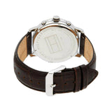  Shop Authentic Tommy Hilfiger Deacon White Dial Brown Leather Strap Watch for Men - 1791550 - Luxxuri